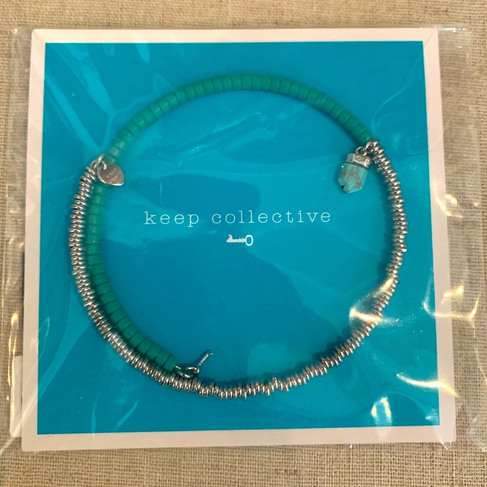 KEEP Friendship Beaded Wrap Bracelet NWT